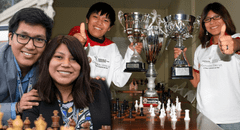 ¿A qué se dedican ahora Deysi y Jorge Cori, los hermanos que ganaron el campeonato mundial de ajedrez?