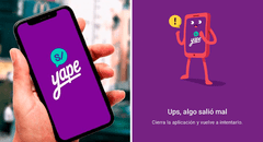 Caída de Yape: usuarios reportaron que app de transferencia presentó fallas
