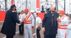 ¡Reencuentro histórico!: descendientes de Miguel Grau y José Olaya aparecen en el corso de Chorrillos