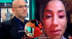 Nelly Rossinelli pide al army parar con amenazas si elimina a Mr. Peet de 'El gran chef: famosos'