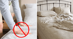 ¿Sabías qué tender la cama apenas te levantas es malo para tu salud? Estos son los motivos