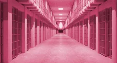 Cómo el color rosa volvió menos agresivos a los presos en Estados Unidos