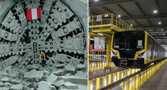 Línea 2 del Metro de Lima: tuneladora Micaela llegó a la estación Puerto del Callao para acelerar obra