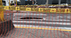 San Miguel: enorme grieta en av. Universitaria provoca cierre de tramo por más de 7 días