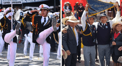 Desfile escolar en Arequipa: I. E. Juan Pablo Vizcardo y Honorio Delgado ganaron el “Campeón de campeones 2023"