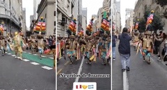 Peruanos llevan danza los ‘Negritos de Huánuco’ a Argentina: “Que viva lo nuestro”