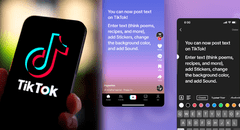 ¿Quiere competir con Twitter? TikTok lanza función que permite hacer publicaciones de texto