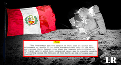 La historia no contada: primeros astronautas que llegaron a la Luna llevaron carta de un peruano