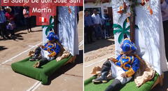 Niño causa furor por su interpretación de José de San Martín en Cajamarca: “Un éxito”