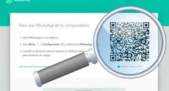 ¿Cómo entrar a WhatsApp Web con un código QR?