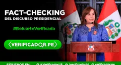 Dina Boluarte: verificación EN VIVO el mensaje a la nación por 28 de julio