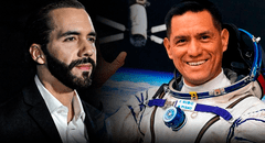 Bukele conversó con astronauta Frank Rubio, quien lleva 10 meses varado en el espacio: ¿qué se dijeron?
