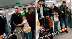 "No lo soltaba": Emanuel Noir de Ke Personajes protagoniza tierno momento con niños en Arequipa