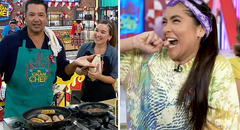 Papá de Ale Fuller pone nerviosa a Katia Palma con peculiar piropo en 'El gran chef: famosos'
