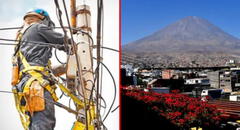 Cortes de luz en Arequipa afectará a 6 distritos desde este martes 1 al jueves 3 de agosto