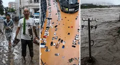 Alerta máxima en China por tifón Doksuri: fuertes lluvias dejan 20 fallecidos y 100.000 evacuados