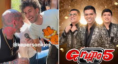 Ke Personajes sorprendió al cantar tema del Grupo 5 rumbo a Machu Picchu: “Buenísimo”