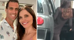 Esposo de Maju Mantilla es captado con una mujer dentro de su auto, según 'Magaly TV'