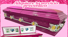 Funeraria se une al boom de Barbie y vende ataúdes de color rosa
