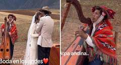 Novios se casaron en las alturas de Cusco y usuarios reaccionan: "Mil veces mejor que bodas de lujo"