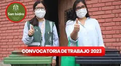 ¿Terminaste la secundaria? Municipalidad de San Isidro ofrece puestos de trabajo con sueldos de hasta S/1.800
