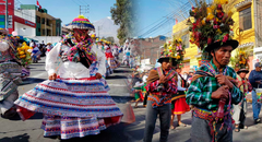 Pasacalle regional de Arequipa: presentaron variadas danzas en honor a la Ciudad Blanca