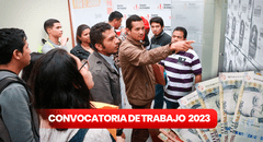 ¿Quieres trabajar en el Estado? Convocatorias vigentes del 7 al 13 de agosto con sueldos de hasta S/12.500