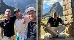 "Energía que venía necesitando": Emanuel Noir de Ke Personajes sobre su visita a Machu Picchu