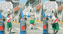 Adulto mayor impresiona con piruetas bajo un semáforo en Huaraz: “Es un crack, admirable”