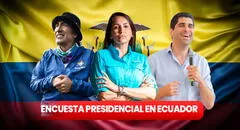 Encuestas Ecuador 2023: ¿quiénes son los candidatos con mayor intención de voto para las elecciones?