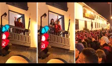 Extranjero usa poncho y sorprende bailando huaino en Cusco: "El coreano cusqueño sí existe"