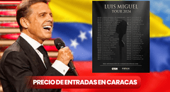 Luis Miguel en Caracas 2024: PRECIO de ENTRADAS, cómo comprarlas y fecha de concierto