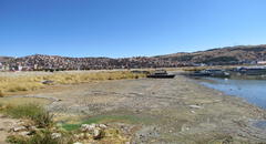 Puno: El lago Titicaca sigue perdiendo reservas de agua