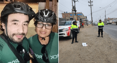 Ciclista muere tras ser atropellada en Carretera Central y deja a dos menores en la orfandad