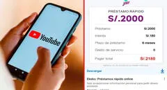 Alerta en YouTube: app de préstamo informal aparece en sus anuncios y utiliza logo de Yape
