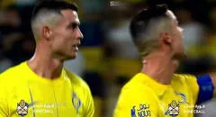 La fuerte reacción de Cristiano tras la segunda derrota de Al-Nassr en la Liga Saudí