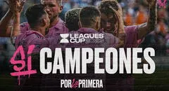 Inter Miami campeón de la Leagues Cup tras vencer a Nashville: levantó su primer título con Messi