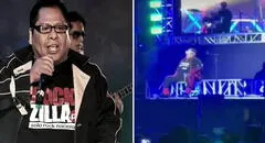Cachuca de Los Mojarras protagoniza bochornosa escena en concierto por aniversario de Arequipa