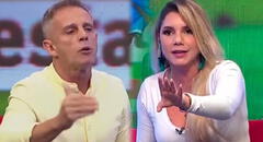 Julinho y Alexandra Hörler protagonizan fuerte discusión en vivo: "No te lo voy a permitir"