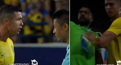 Cristiano Ronaldo encaró enfurecido al árbitro y empujó a la seguridad tras no cobrar dos penales