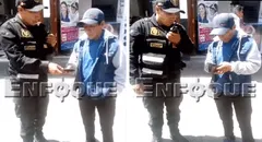 Sereno en Ayacucho persigue a transeúnte para devolverle billetera con S/600: "Buen ejemplo"