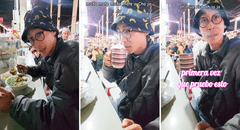 Turista coreano va a mercado del Cusco y se deleita con suculento caldo de gallina: ¡Qué rico!