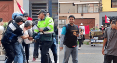 La Resistencia agrede a vecino frente a local de la CNDDHH