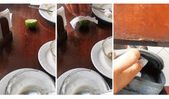 Cliente guarda trozo de limón que no utilizó en restaurante y usuarios reaccionan: “Es oro”
