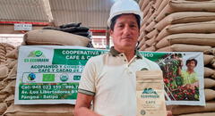 ¡De Perú para el mundo! Campesinos del Vraem exportan por primera vez 20 toneladas de café a Canadá