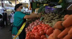 Precios de alimentos subieron 11,02% en el último año