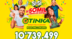 La Tinka EN VIVO: mira los resultados de este domingo 3 de setiembre de 2023