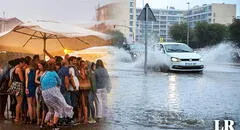 DANA en España: emiten alerta roja en gran parte del país por lluvias torrenciales y tormentas