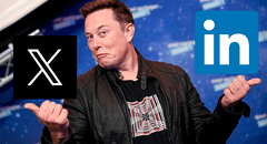 Elon Musk dice que LinkedIn "da cringe" y hará que 'X' (Twitter) la destrone con su nueva opción