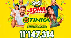Resultados de La Tinka del miércoles 6 de septiembre: números ganadores del último sorteo